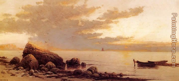 Alfred Thompson Bricher Sunset